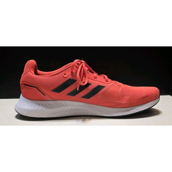 Adidas Run Falcon 2.0 Running Lace up Men's Shoes Size 11.5, 2021 Solar Red, NEW - Picture 9 of 16